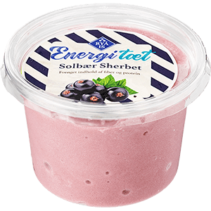 Solbær sherbet